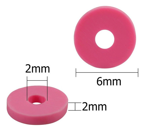Cuentas De Disco Diy Pulsera Collar Pendientes 4 Mm