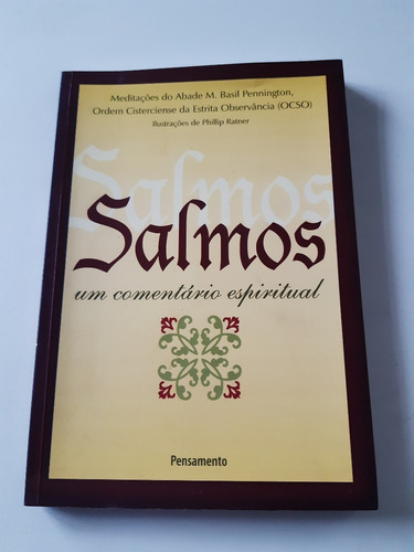 Livro Salmos Um Comentário Espiritual Abade M.basil J568