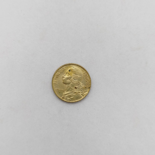 Antiga Moeda De 5 Centimes Ano 1966 França - 16434n (Usado)