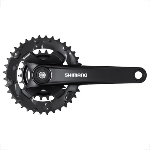 Pe De Vela Duplo Shimano Altus Para Bicicleta 18v 2x9v 36d