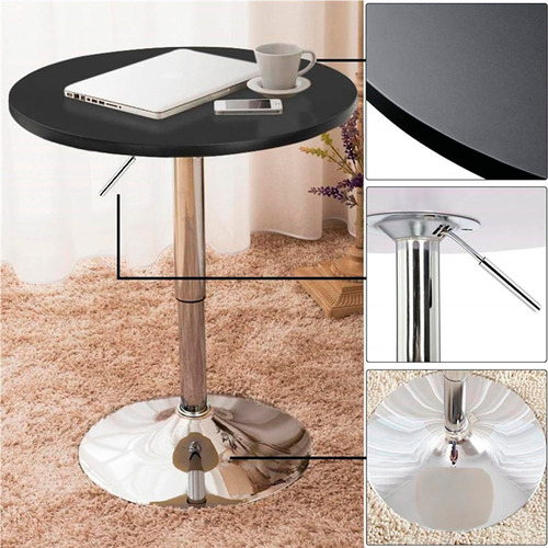 Mesa De Centro Beiti Bar Ajustable 60x93cm Terraza Comedor