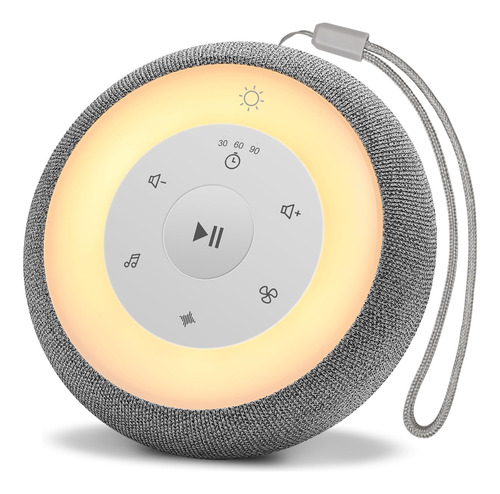 Kascimu Maquina De Sonido Portatil Para Bebes Con Luz Noctur