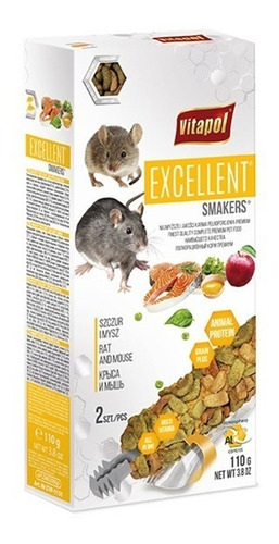 Vitapol Excellent Snack Para Ratas Y Ratones Pethome Chile