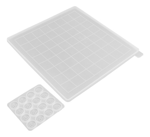 Moldes De Ajedrez, 2 Unidades, Pegamento Transparente De Res