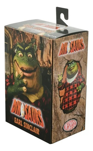 Figura Ultimate Earl Sinclair - Dinosaurios Neca