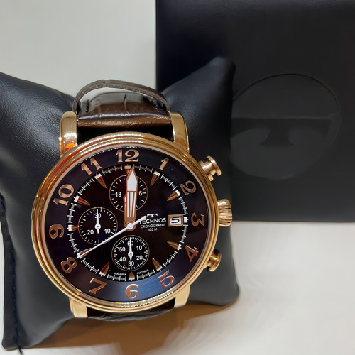 Relógio Technos Masculino Grandtech Rosé