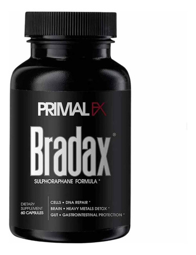 Bradax 60 Capsulas Primalfx - Uni - Unidad A $11248