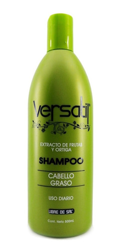 Shampoo Cabello Graso Versatil X 500 Ml