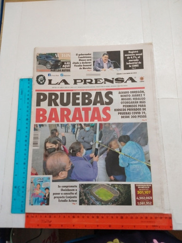 Periódico La Prensa N 34072 Enero 2022