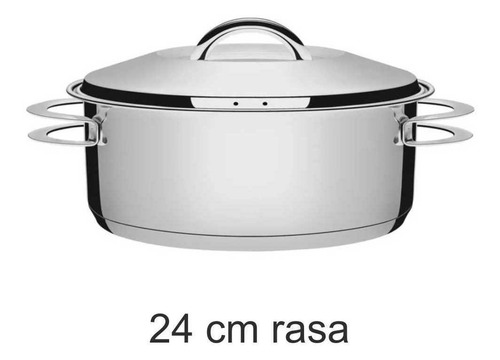 Kit Panelas Inox Tramontina Solar 24 E 20 Cm Com Faqueiro