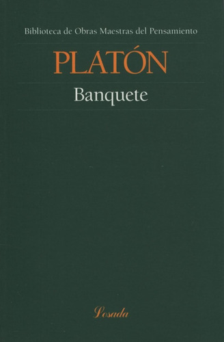 El Banquete - Platon - Obras Maestras Del Pensamiento