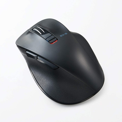 Elecom M-XGL10BBSBK-US Large Bluetooth Mouse