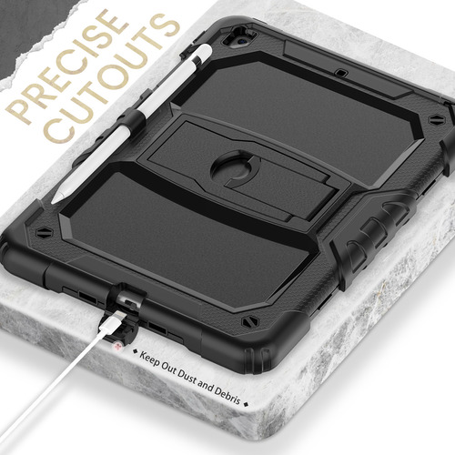 Mica + Funda Para iPad 10.2 9ª 8ª 7ª Gen 2021 A2602 Correa