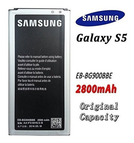 Bateria Samsung Galaxy S5 Eb-bg900bbe Original