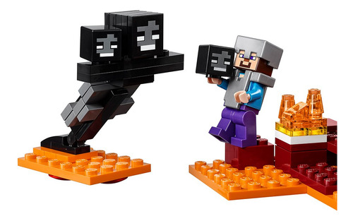 Lego Minecraft El Wither Set 21126 Para Crear Aventura