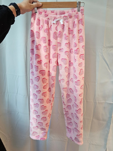 Pantalon Pijama Polar Abrigado Peluche Moda Dama Tendencia