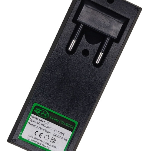Imagem 2 de 2 de Carregador Duplo Jws Jyx Para Baterias 18650 3.7v