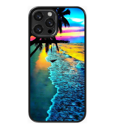 Funda Diseño Para Oppo  Palmera Playa  #9