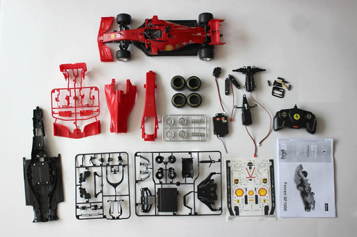 Kit Para Armar Coche De Control Remoto Rastar 1/16 Escala