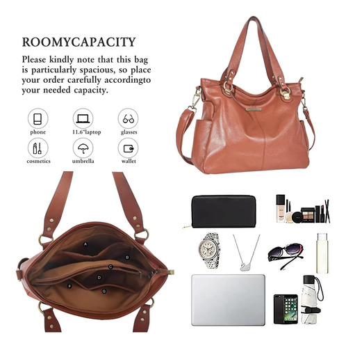 Bolso De Mano De Cuero Genuino Bolsos Tipo Cartera Para Para