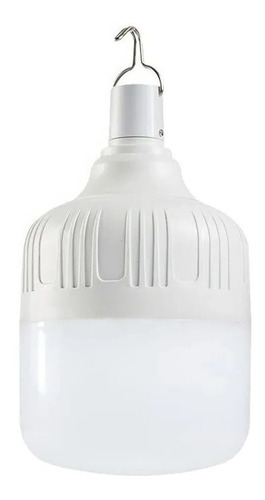 Imagen 2 de 7 de Luz Led Foco Emergencia Recargable Camping Light + Cargador