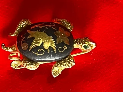 comprar Broche, Prendedor Toledo Formato Tortuga C\u002Fpiedra. Macizo. .