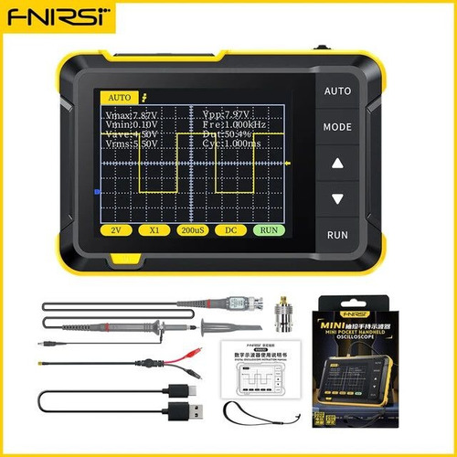Mini Osciloscopio Digital Portátil Fnrise Dso152 De 200 Khz