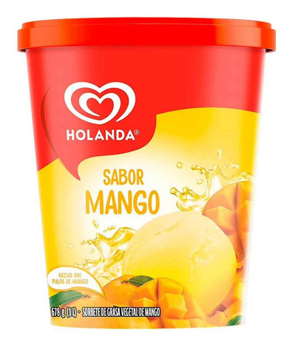 Nieve Holanda Mango 678g