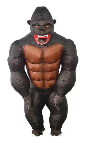 Ropa Inflable De Gorila Cosplay King Kong De Halloween