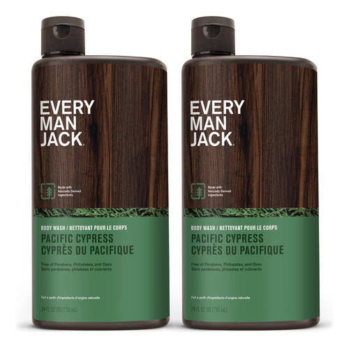 Every Man Jack Nourishing Pacific Cypress - Gel De Bano Para