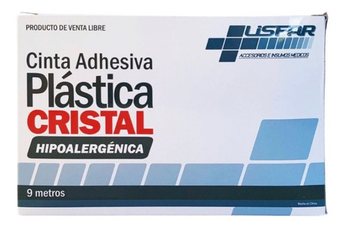 Tela Adhesiva Cristal Hipoalergénica De 2,5 Ó 5 Cm X Caja