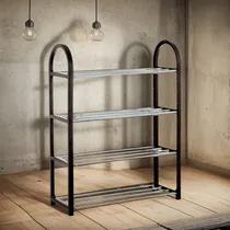 Comprar Estante 4 Niveles Zapatera Organizador Rack Zapatos Calzado
