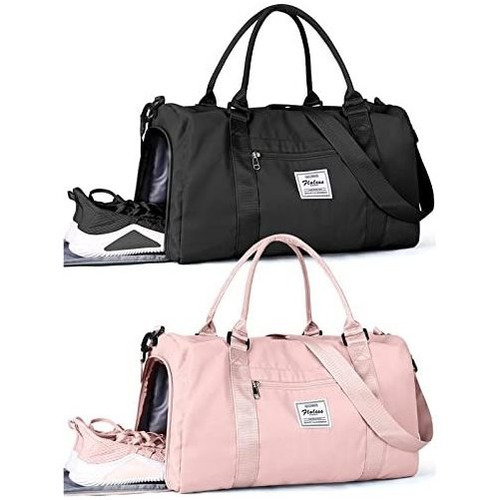 Bolsa De Gimnasio Para Mujer Y Hombre Con Compartimento Para