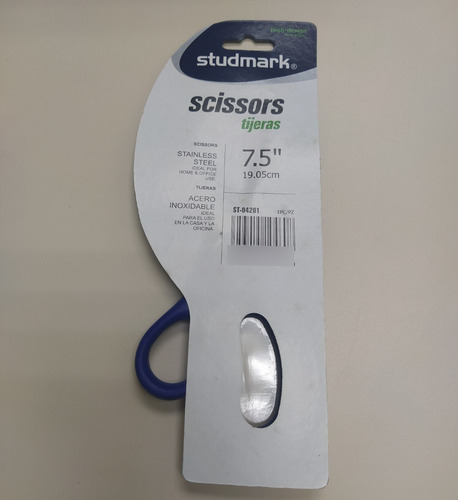 Imagen 2 de 3 de Tijera Studmark Scissors 7.5 Mayor X 12u, Nuevas