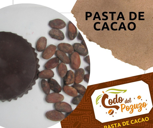 Pasta Pura De Cacao 100 G 100% Natural