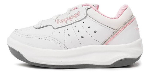 Zapatillas Topper X-Forcer color blanco/rosa - niños 26 AR