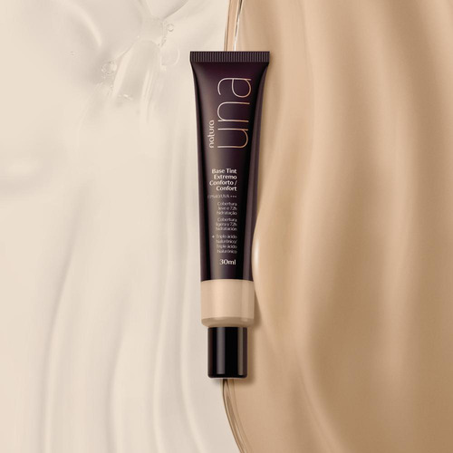 Base de maquillaje líquida Natura Una Una Base Tint Extremo Confort tono beige - 30mL
