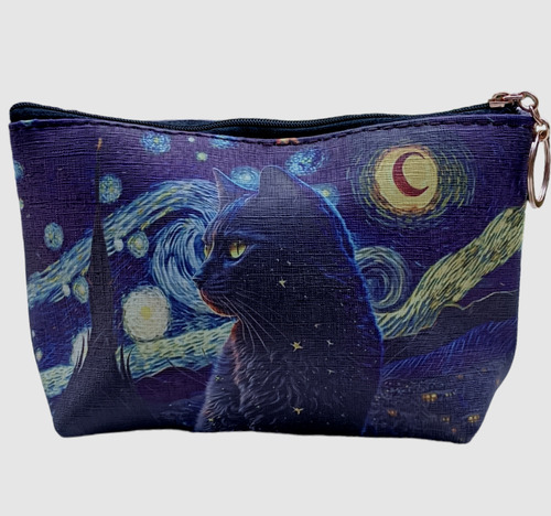 Estuche De Gato Fondo Van Gogh