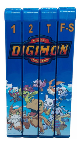 Digimon Serie Completa Español Latino Bluray