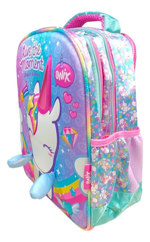 Mochila Unicornio Kinder Backpack 179412 Color Multicolor