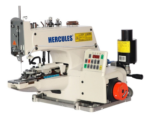 Imagen 1 de 4 de Máquina Botonera Hercules 2,4orificios Y En Cruz,motor Servo