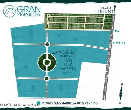 Imagen 6 de 7 de Terreno De Playa En Venta Dzidzantun Santa Clara Mt 22-1612