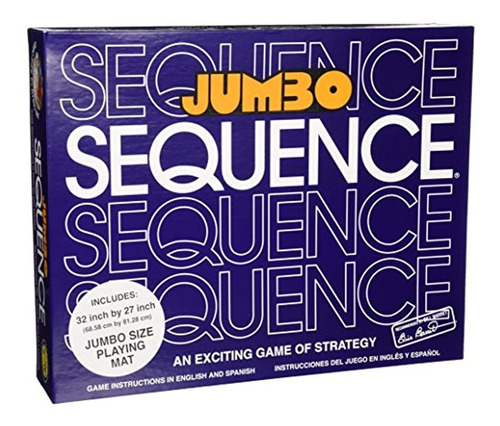 Juego De Mesa Jumbo Sequence, Edición En Caja