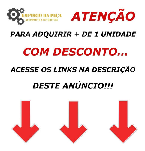 Antena Moto Cg 125/150/160 Titan Fan Cargo Corta Linha Pipa