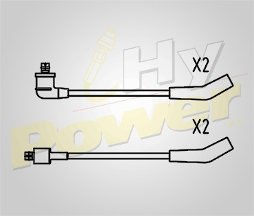 Cab Bujía Elite Para Mazda Rx7 Rotary Eng 2 C 1.3l 4c 1993 Negro