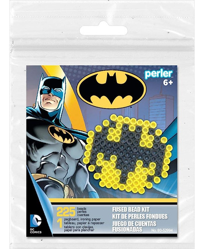 Perler Beads Batman Bat Signal Fuse Bead Activity Kit Para K