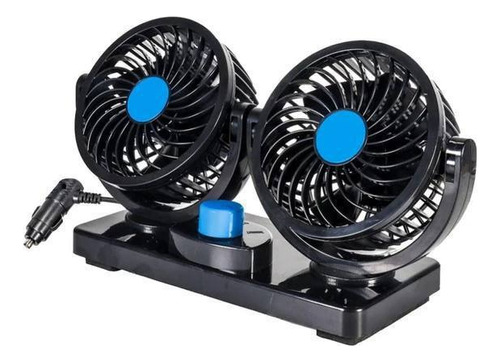 Ventilador Para Autos Dos Cabezales - Ventilación Portátil