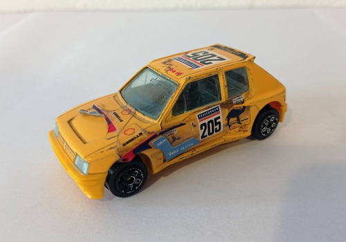 Autito Burago Peugeot 205 Turbo 16 Rally - 1/43