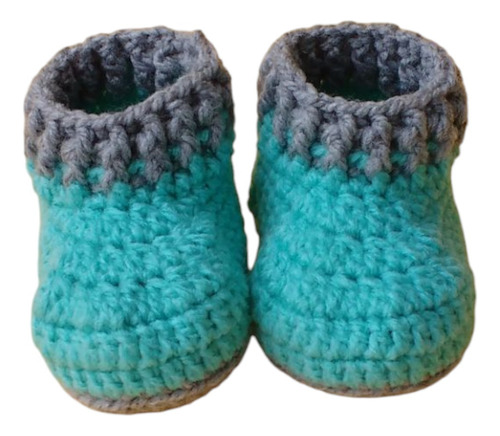 Escarpines Tejidos De Lana Para Bebes