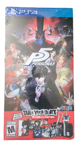 Persona 5 - Playstation 4  Take Your Heart  Premium Edition